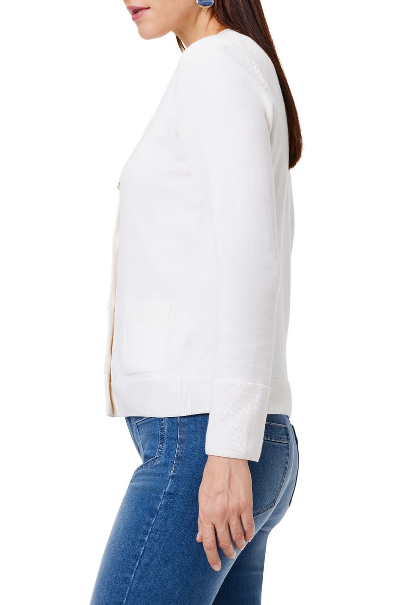 NIC+ZOE Prepped Up Cotton Blend Cardigan, Alternate, color, 