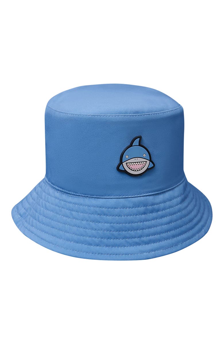 Roarsome Reversible Bucket Hat, Main, color, Medium Blue
