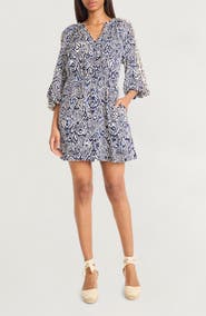 The Good Journey Patterned Minidress