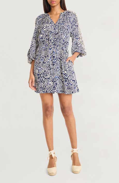 The Good Journey Patterned Minidress