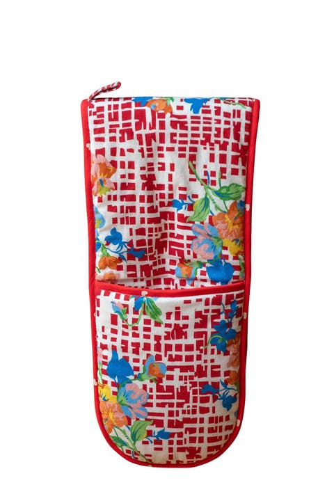 Lisbon Rose Double Oven Pot Mitt