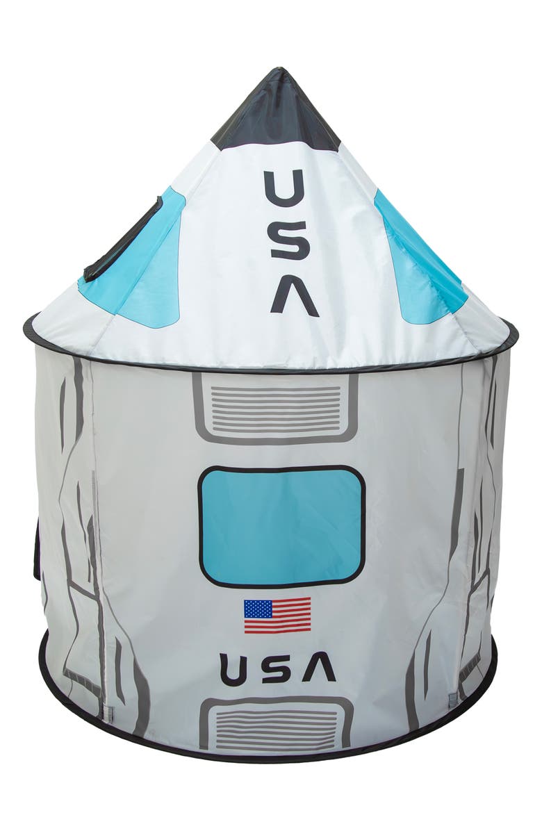 Pacific Play Tents Rocket Ship Pavilion Play Tent, Alternate, color, Multi