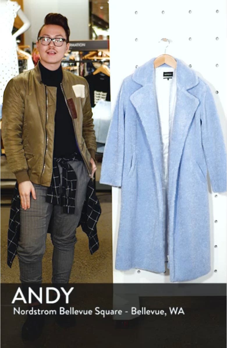 Teddy Faux Fur Coat, sales video thumbnail