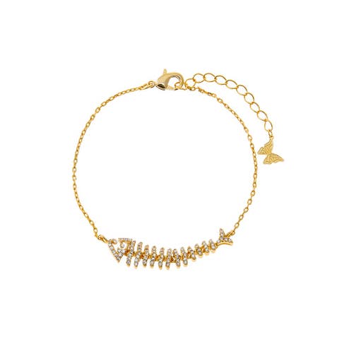 Fishbone Chain Bracelet