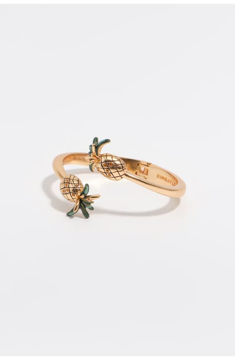 Crossover Pineapples Bracelet