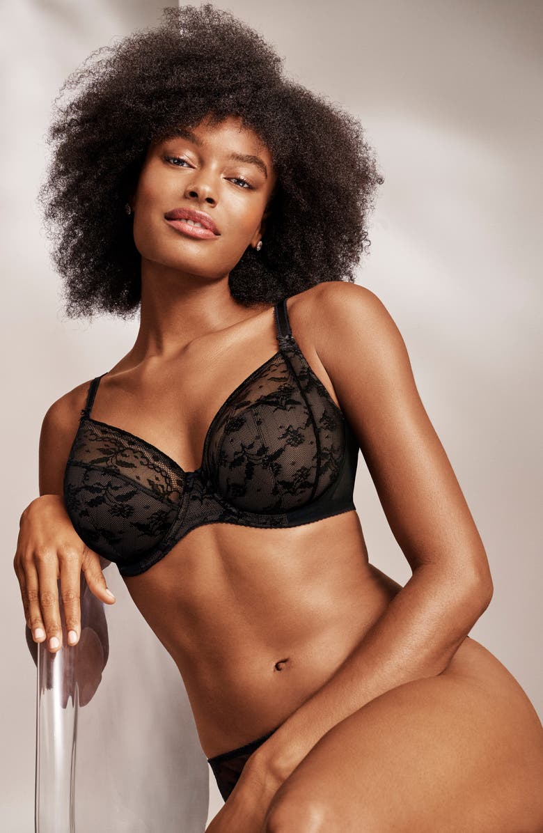 Wacoal Lifted in Luxury Underwire Bra, Alternate, color,