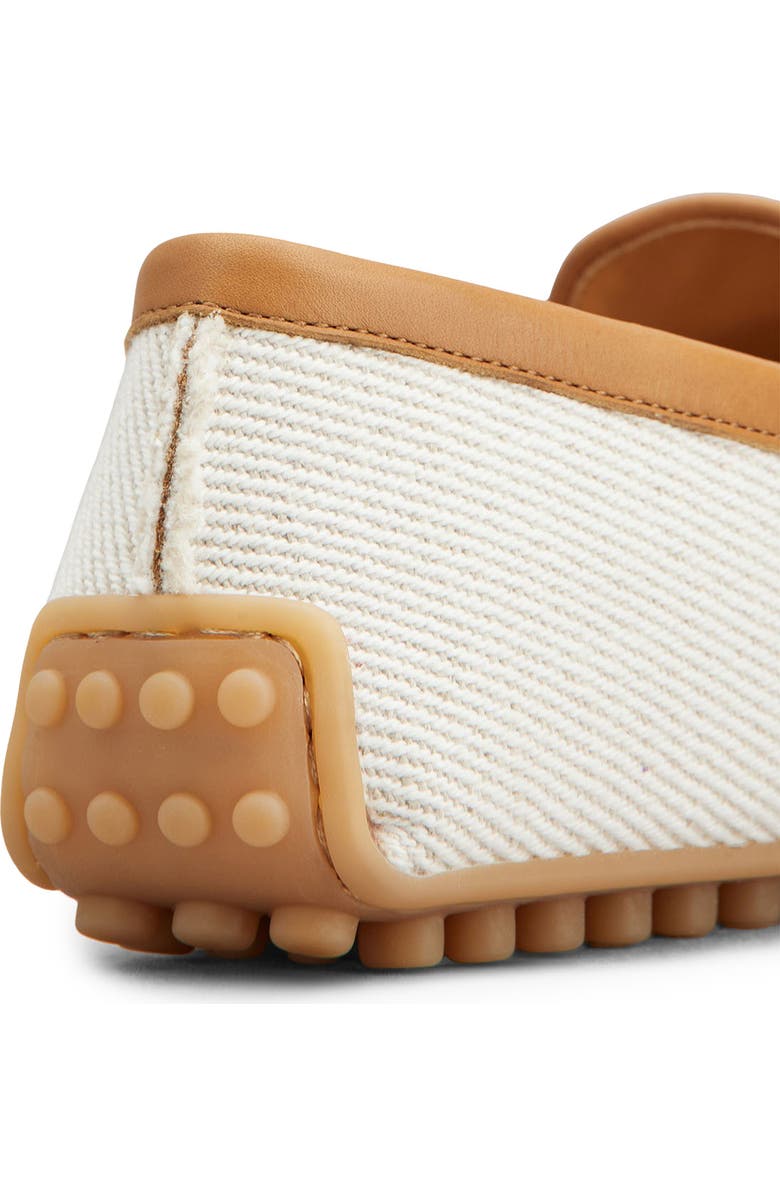 Tod's City Gommino Driving Shoe, Alternate, color, Bianco Calce/ Kenia