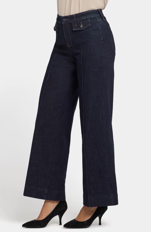 Nydj Teresa Wide Leg Jeans In Blue