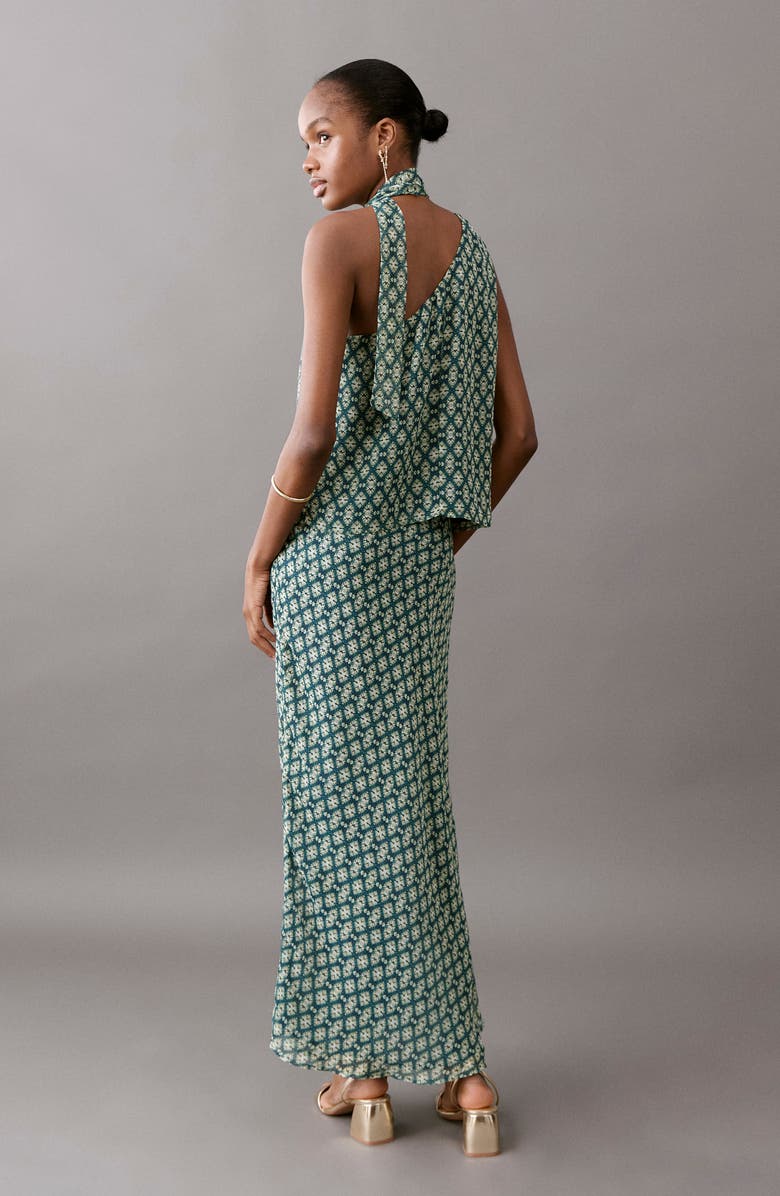 MANGO TEEN Print Maxi Skirt, Alternate, color, 