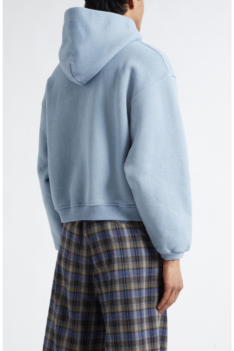 Gender Inclusive Fleece Hoodie, Alternate, color, BLUE