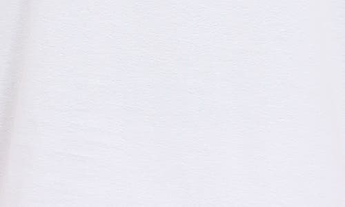 Purple Brand Textured Inside Out Graphic T-shirt In White