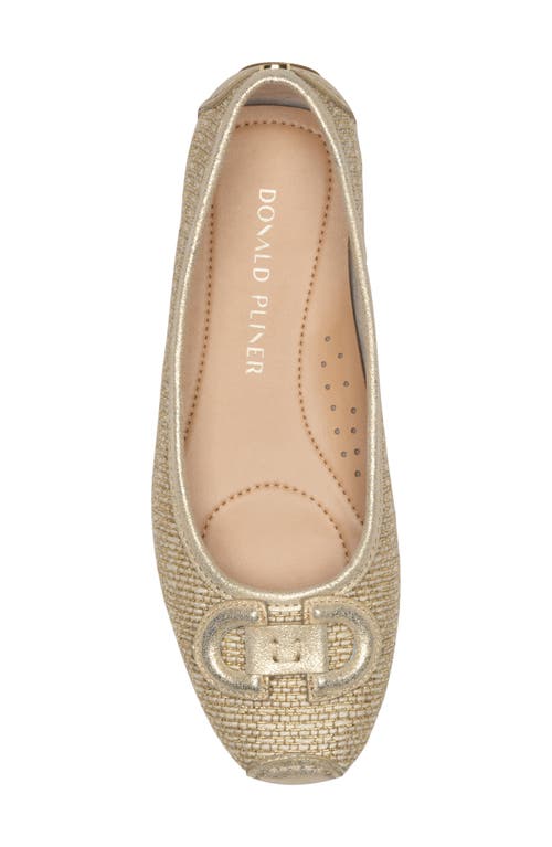 Donald Pliner Reanna Driving Shoe In Platino