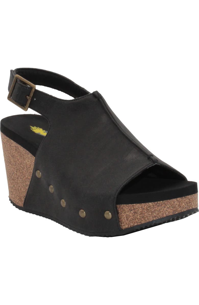 Volatile Division Platform Wedge Sandal, Main, color,