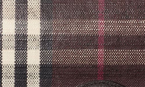 Burberry Highlands Coated Canvas Wallet On A Chain In Brown