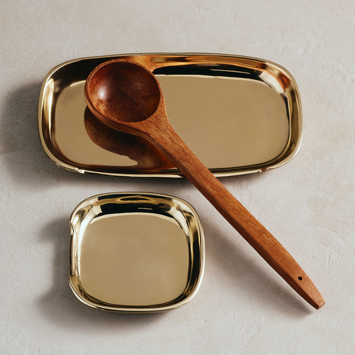 The Collective Home Aurum Spoon Rest In Beige