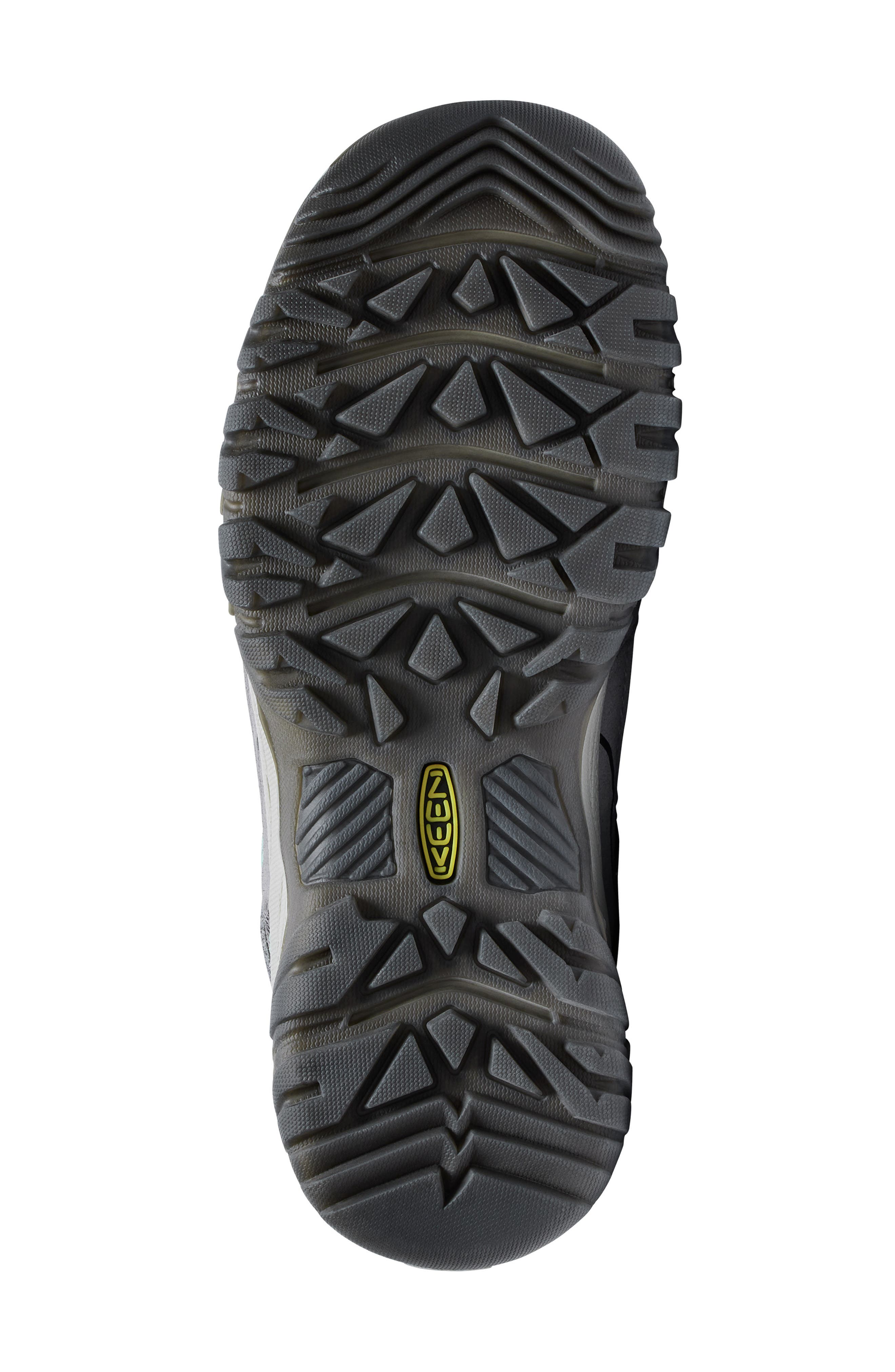 KEEN Targhee IV Waterproof Hiking Shoe, Alternate, color, Alloy/ Granite Green