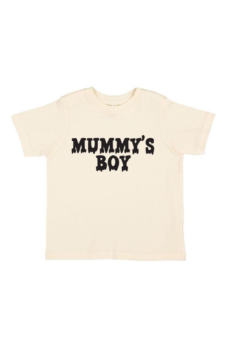 Sweet Wink Mummy's Boy Halloween Short Sleeve T-Shirt, Main, color, 