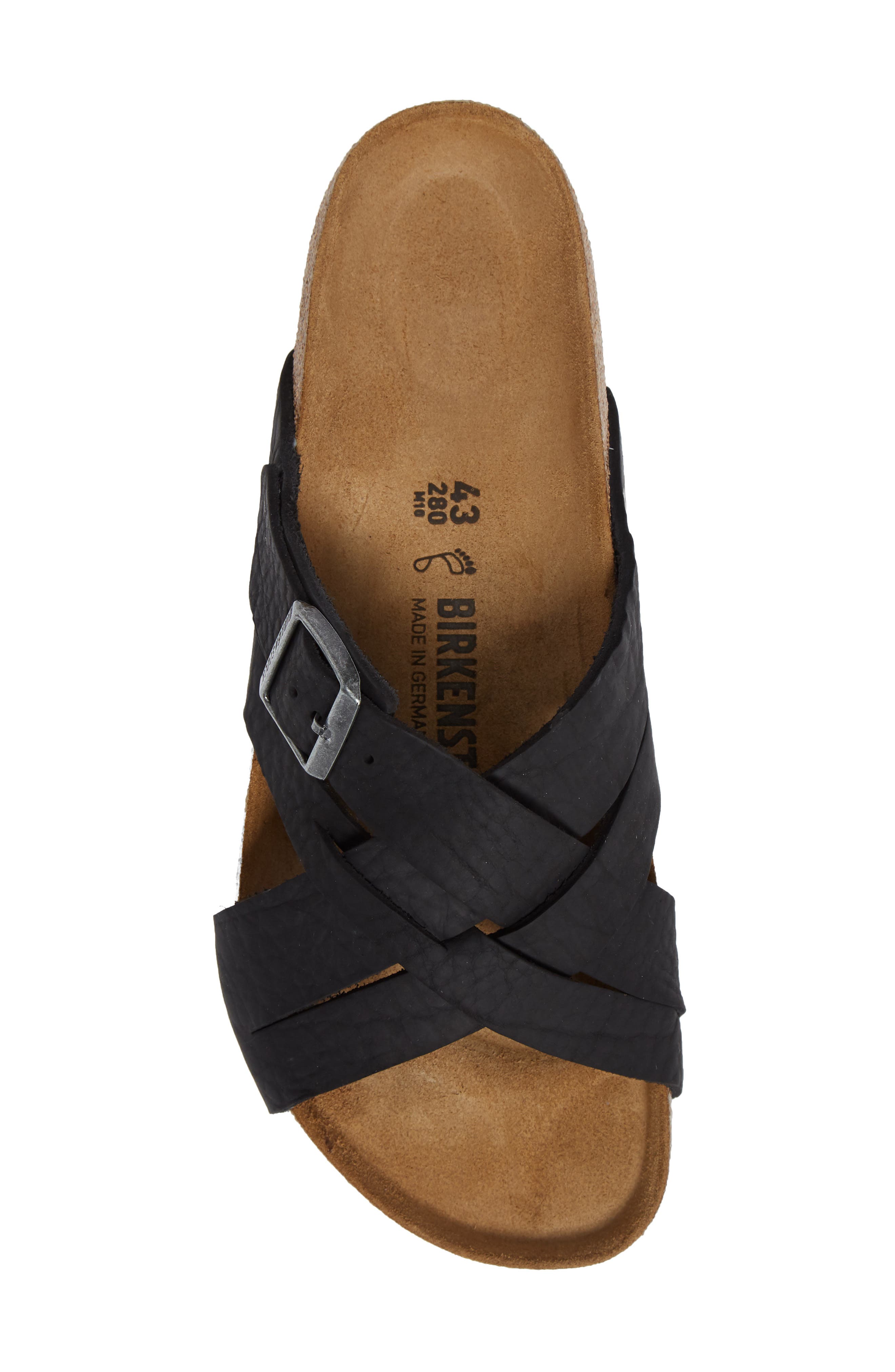 Birkenstock Lugano Slide Sandal, Alternate, color, 