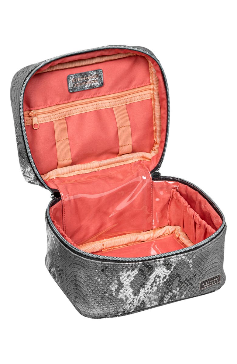 Stephanie Johnson Cairo Kohl Louise Travel Makeup Bag, Alternate, color,