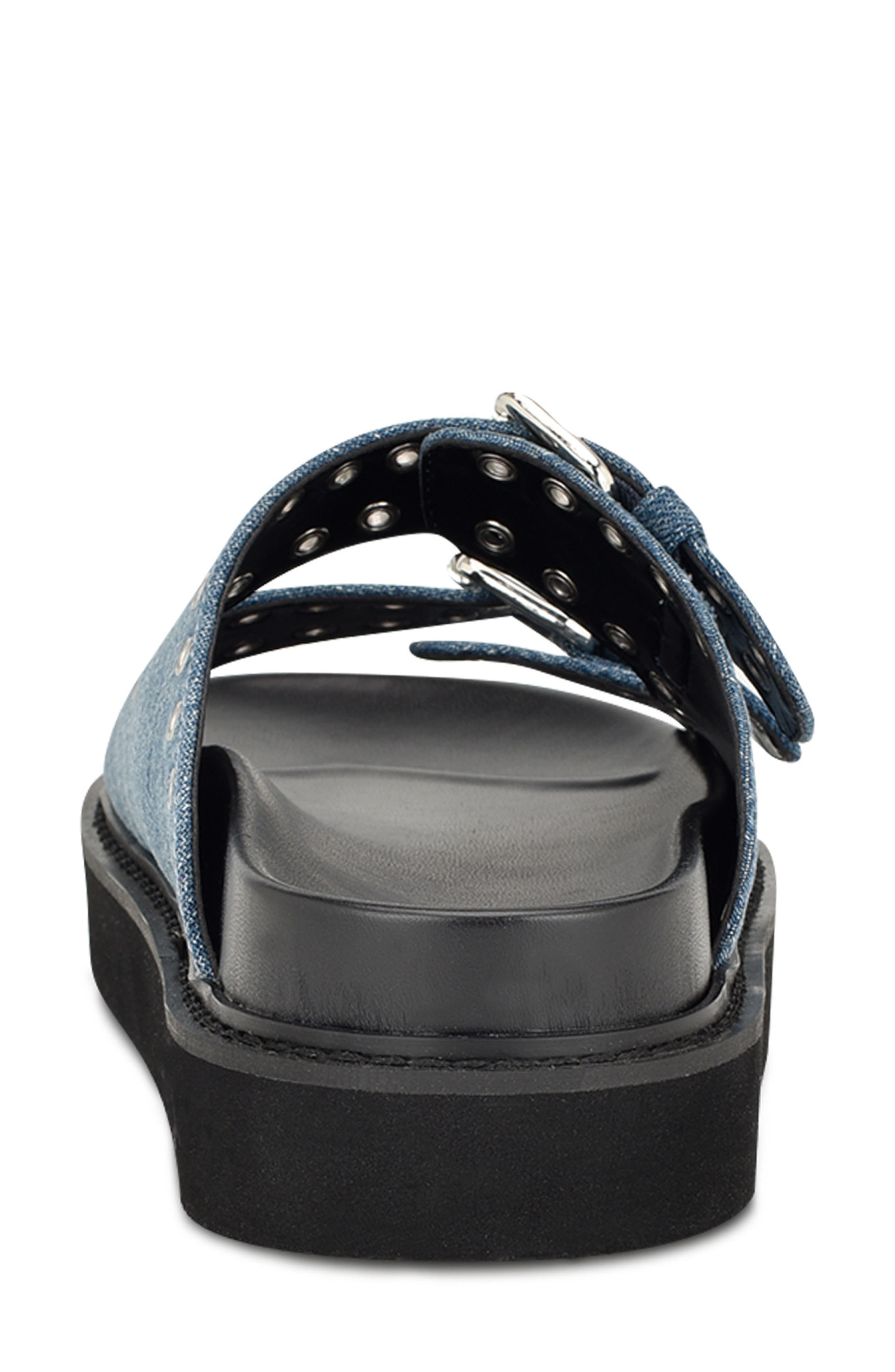 Nine West Eleny Platform Slide Sandal, Alternate, color, 