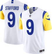 Nike Men's Nike Matthew Stafford White Los Angeles Rams Vapor F.U.S.E. Stitched Limited Jersey