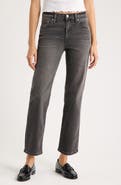 DAZE Rebel Mid Waist Ankle Straight Leg Jeans