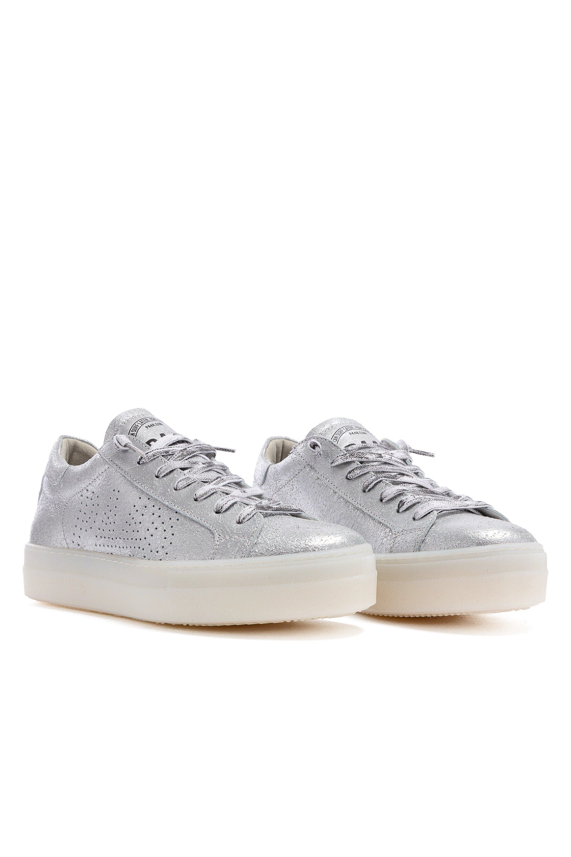 P448 Thea Platform Sneaker, Alternate, color, Matte Silver