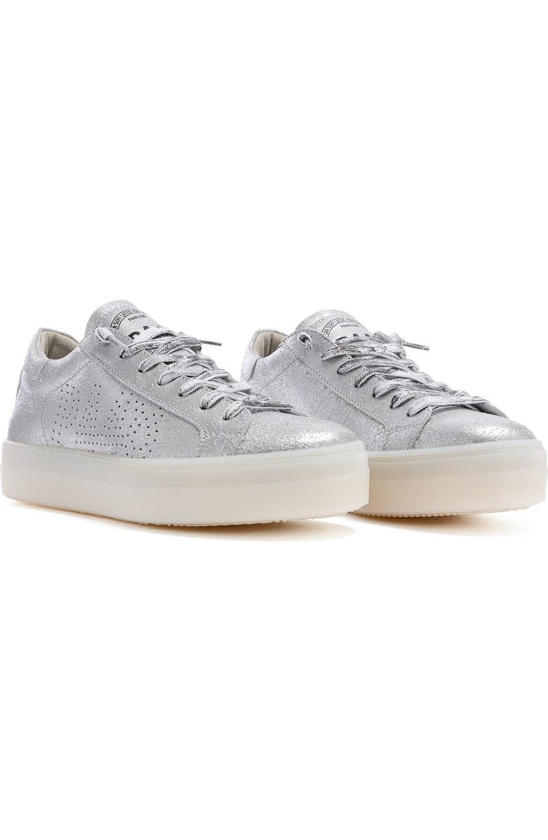 P448 Thea Platform Sneaker, Alternate, color, Matte Silver