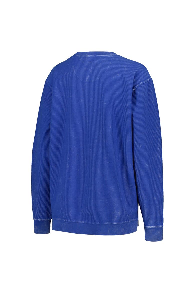 Women's G-III 4Her by Carl Banks Royal Buffalo Bills Comfy Cord Pullover Sweatshirt, Alternate, color, Royal