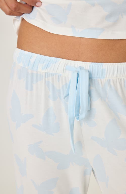 Shop Pj Salvage Forever Pajama Pants In Ivory