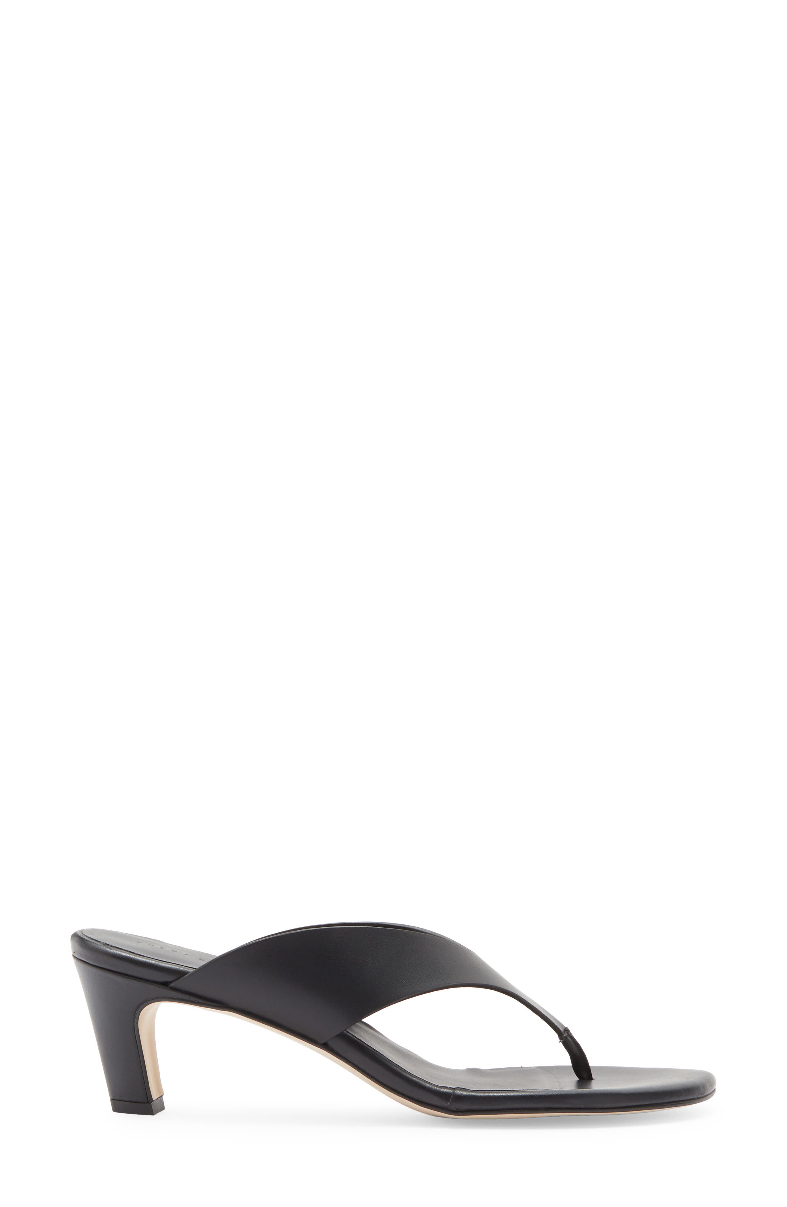 Freda Salvador Flip Flop, Alternate, color, Black Calf