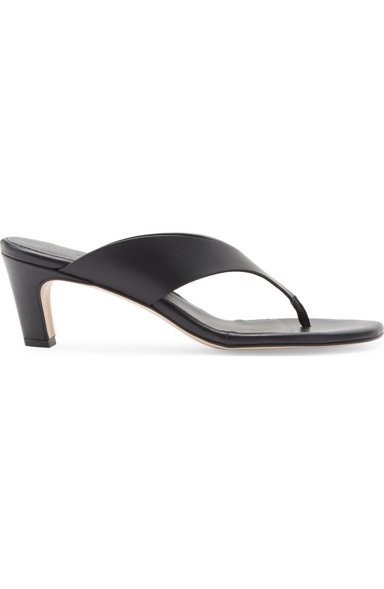 Freda Salvador Flip Flop, Alternate, color, Black Calf