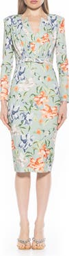 Alexia Admor Arleth V-Neck Sheath Dress