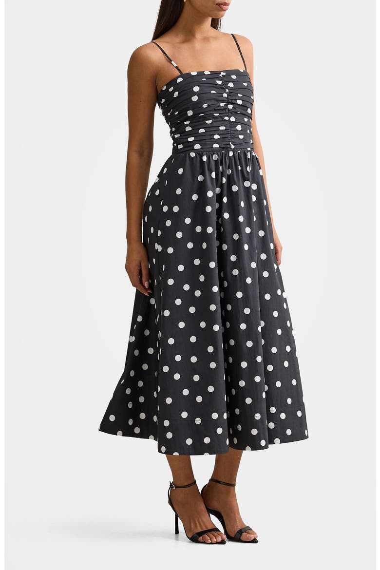 Eviana Polka Dot Sundress, Alternate, color, POLKA DOT