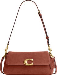 COACH Jet Suede Shoulder Bag