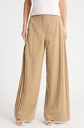 Simkhai Romy Pleated Wide Leg Pants