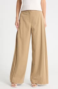 Simkhai Romy Pleated Wide Leg Pants