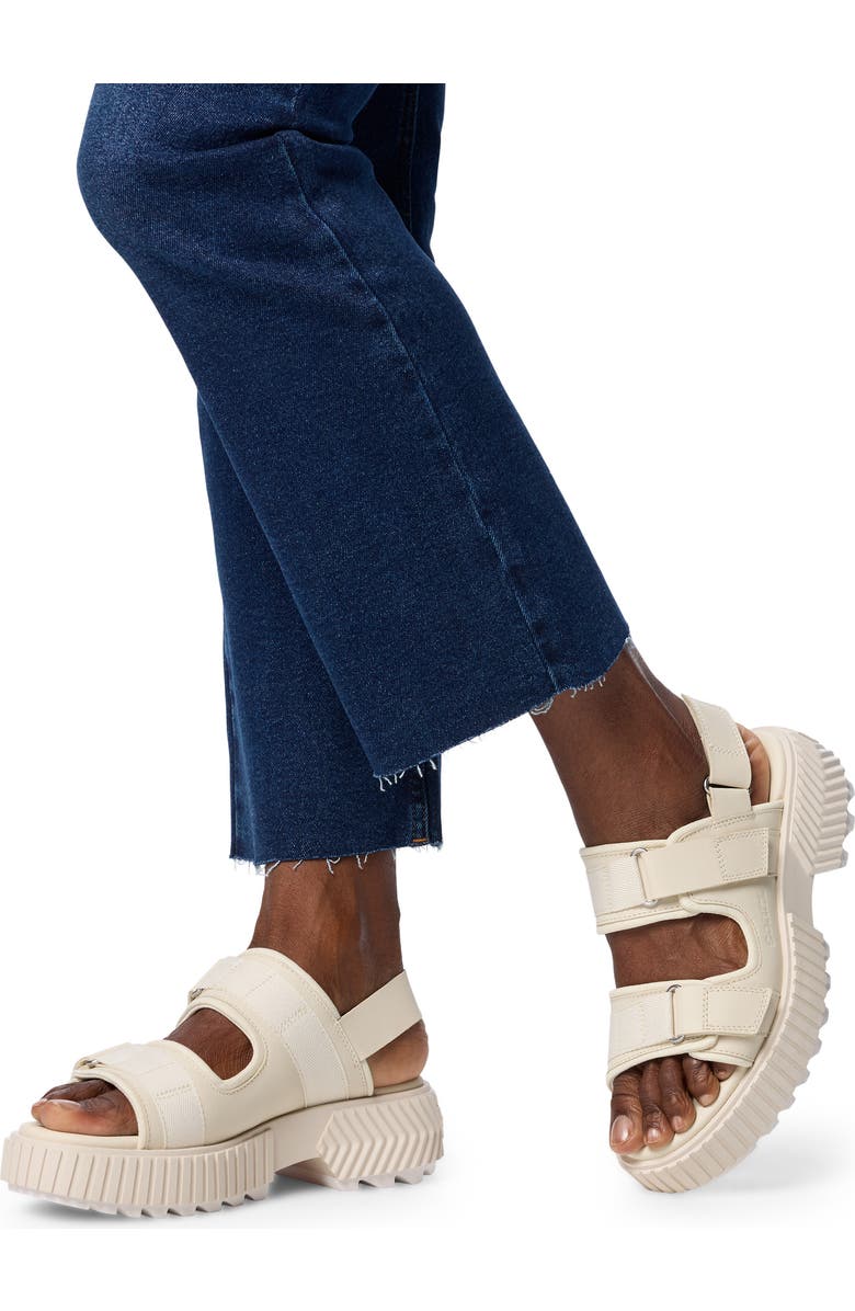 SOREL ONA AVE Multistrap Mid Sandal, Alternate, color, Chalk/ Chalk