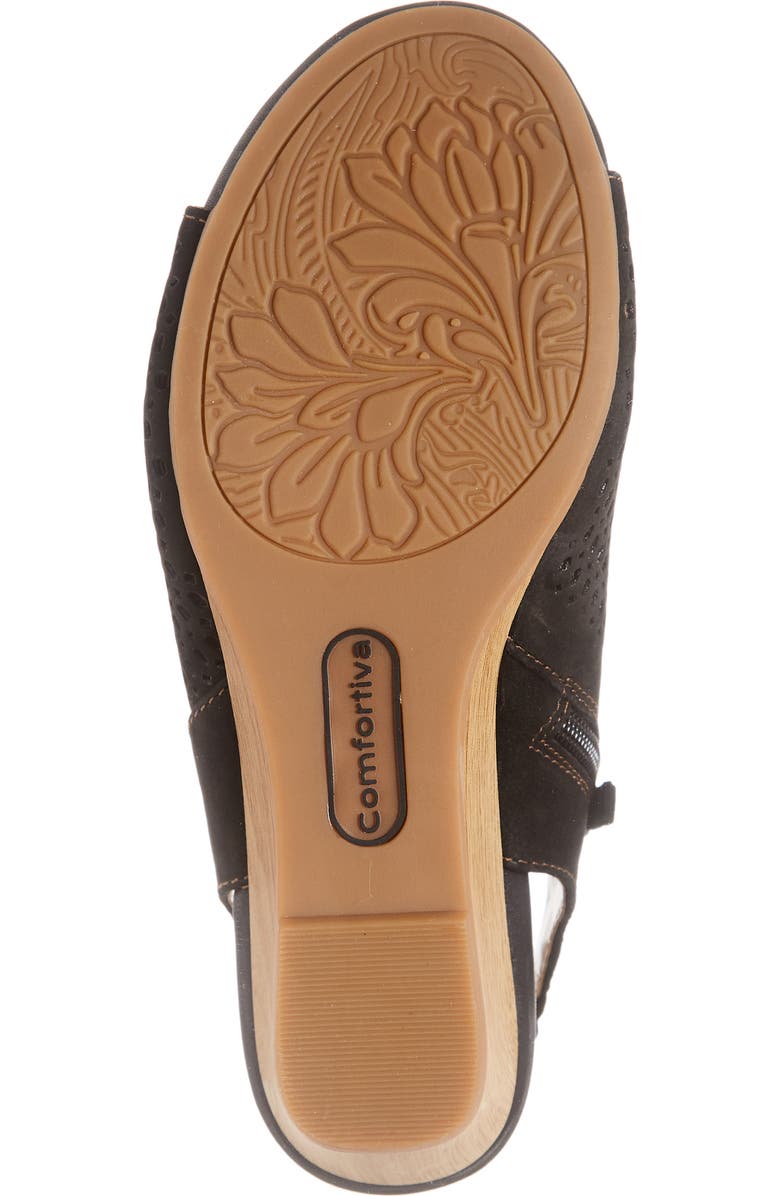 Comfortiva Skylyn Wedge Sandal, Alternate, color,