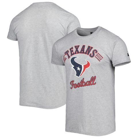 Men's Starter Heathered Gray Houston Texans Prime Time T-Shirt