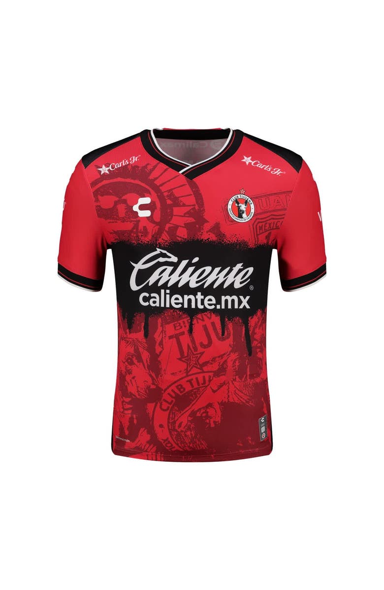 CHARLY Men's Charly  Red Club Tijuana 2025/26 Home Authentic Jersey, Alternate, color, Red