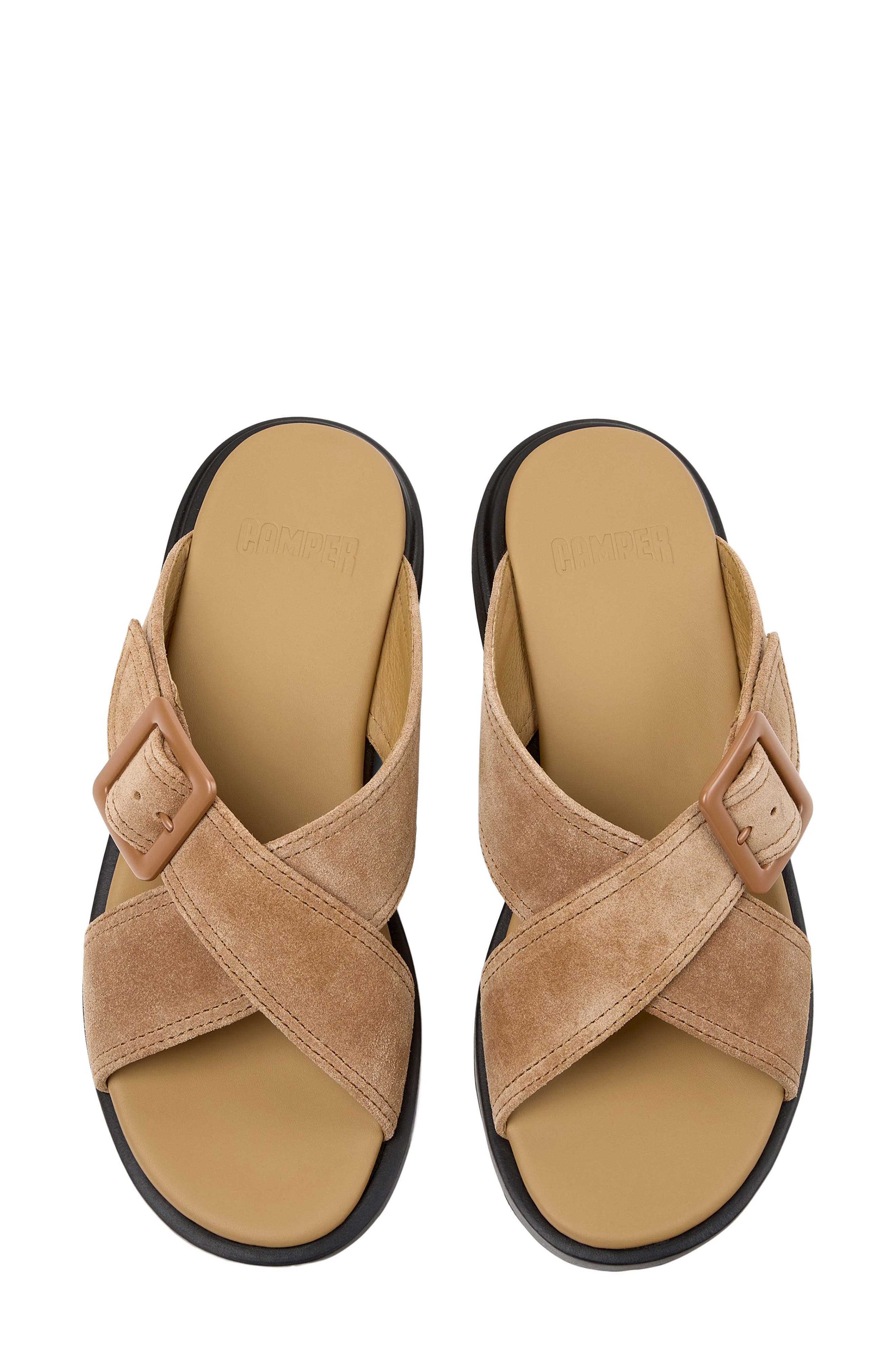 Camper Edy Slide Sandal, Alternate, color, 