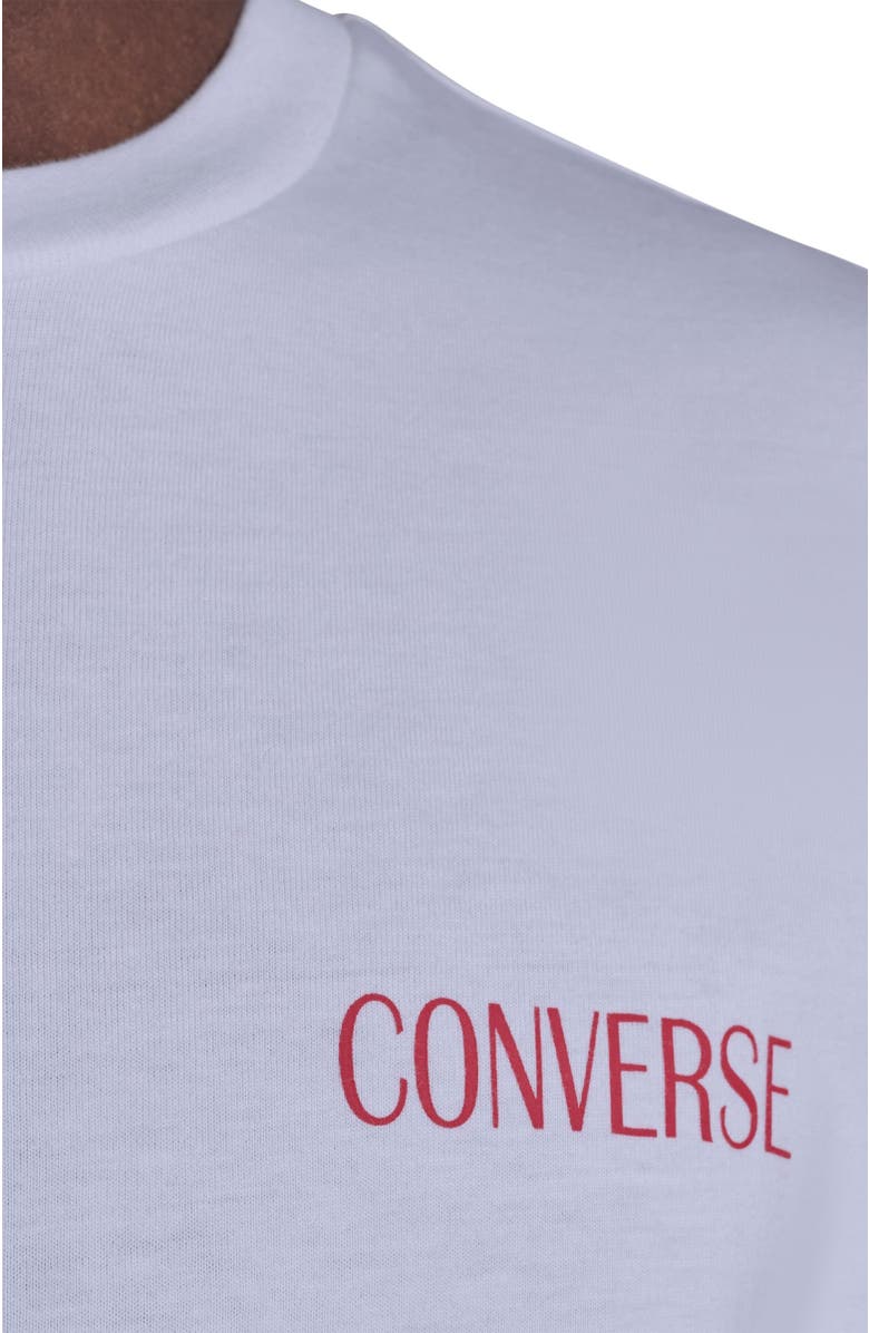 Converse Hot Dog Mascot T-Shirt, Alternate, color, White 10A