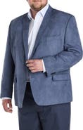 Michael Kors Big & Tall Faux-Suede Sport Coat