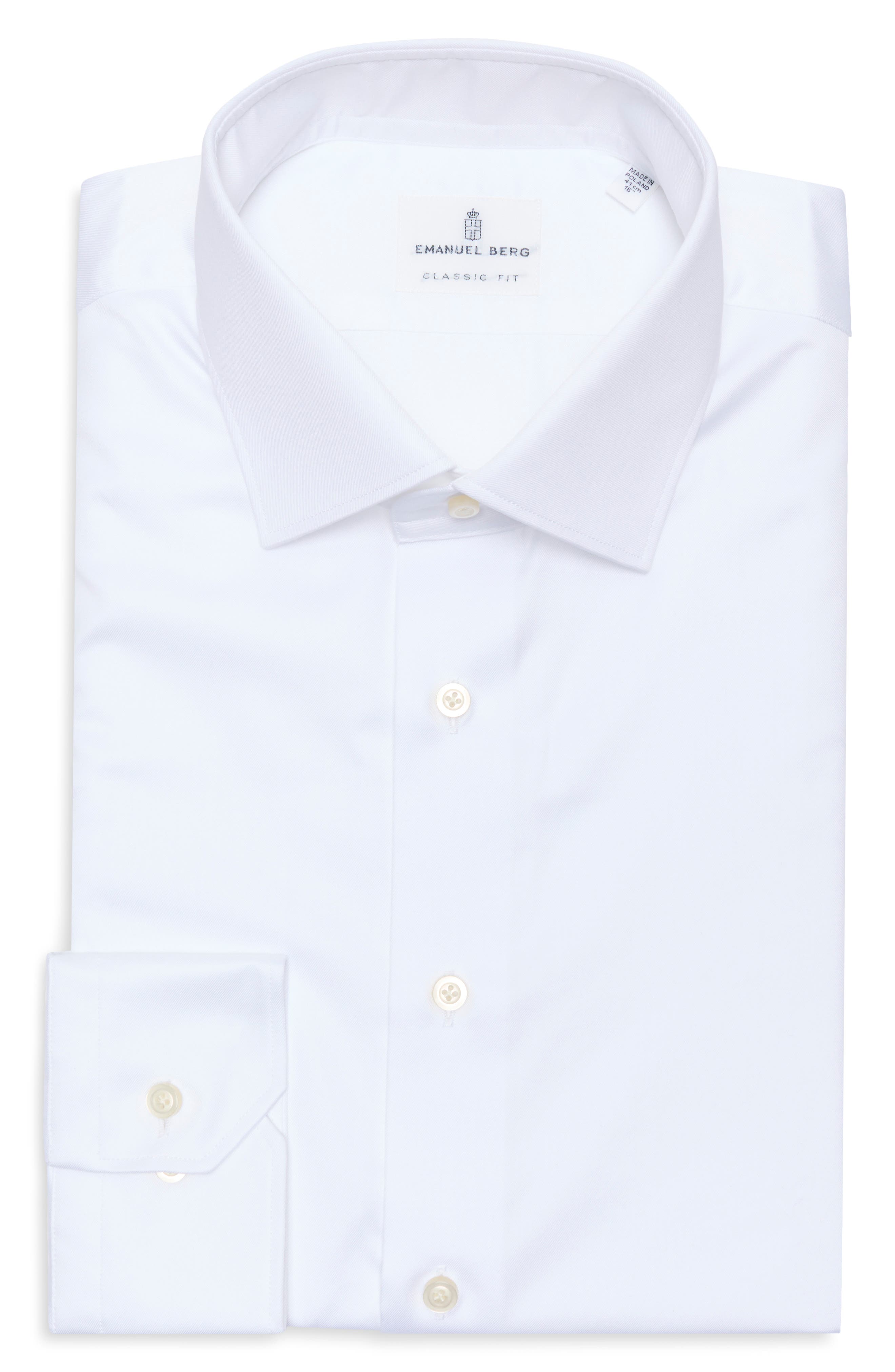 Emanuel Berg Traveller Modern Fit Dress Shirt