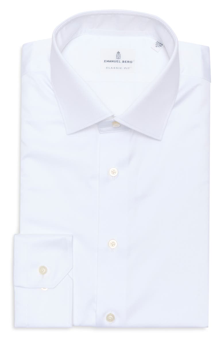 Traveller Classic Fit Dress Shirt, Alternate, color, WHITE
