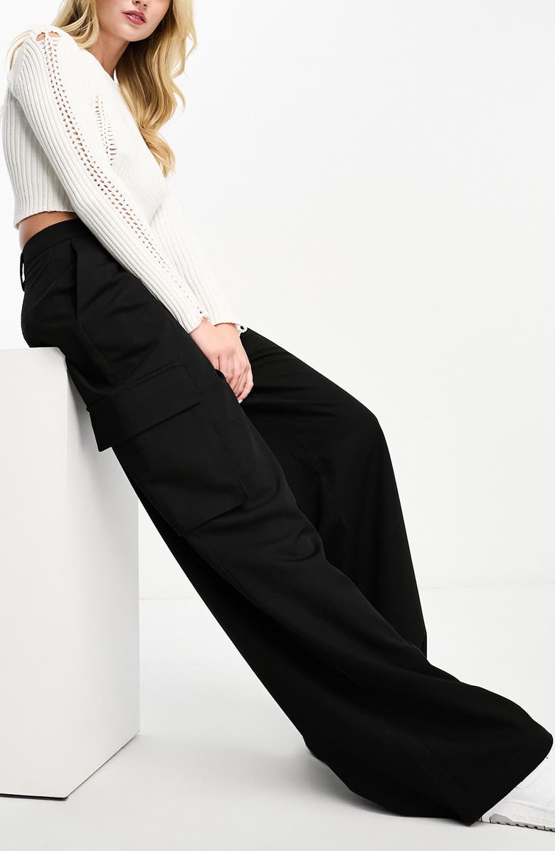 ASOS DESIGN Oversize Cargo Pants, Alternate, color, 