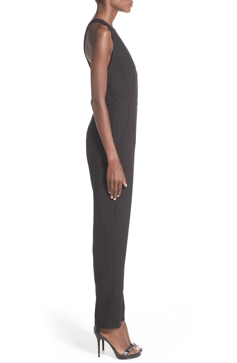 WAYF V-Neck Jumpsuit, Alternate, color, 