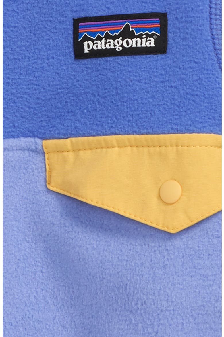 Micro D® Snap-T® Fleece Jacket, Alternate, color, LVBL LIGHT VIOLET BLUE