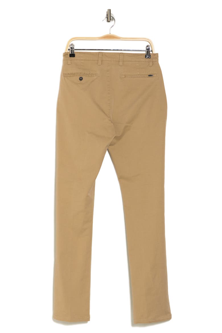 Flat Front Stretch Comfort Slim Leg Pants, Alternate, color, BRITISH TAN